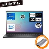 Dell Vostro 3530 Intel Core I7-1355U 16GB 1tb SSD 15.6" Fhd 120Hz W11P Laptop + Vıt Metal SSD Kutusu N1601PVNB3530U 056 - 1 TB - 16 GB