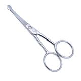 Della Europe | Aplike | Nakış Makası | Kıvrık Küt Uçlu | Ördek Ağzılı | No:4 | Boyu :10.16 Cm | D-178 | Nikel Kaplama