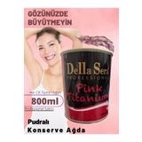DELLA SERA Profesyonel Konserve Sir Ağda 800 ml Pudralı Titanyum