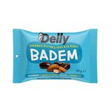 Delly 40 gr Şekersiz Çikolata Kaplı Badem Bar (12 adet)