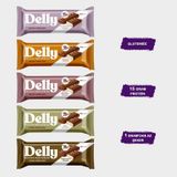 Delly Çikolata Kaplı Yüksek Proteinli Karışık Bar 12 x 40 G