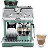 De'longhi Barista Pro Menta | 15 Bar Basınçlı Entegre Öğütücülü Yarı Otomatik Espresso Makinesi | Profesyonel Manometre & Tıraşlama Aracı