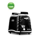 Delonghi Brillante Ctj 2103.bk 2 Dilim Isı Ayarlı Ekmek Kızartma Makinesi - Siyah