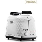 DeLonghi Brillante Iki Dilim Ekmek Kızartma Makinesi - Gri - Standart
