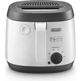 Delonghi Classique 1 kg Fritöz - Koku Giderici Filtre -"koku Yok, Duman Yok, Sadece Mükemmel Çıtırlık Var " - Beyaz
