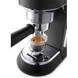 DeLonghi Dedica Manuel Espresso Makinesi Ec 685.BK 1000W Cam Hazne ile Americano İçecek Hazırlama