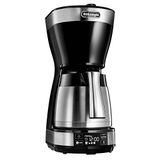 Delonghi Dijital Ekranlı Filtre Kahve Makinesi ICM16731 Gümüş ve Siyah