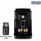 DeLonghi Kompakt Siyah Kahve Makinesi, Çekirdekten Fincana Taze Aroma, Kolay Kontrol Paneli, Hızlı Isınma ve Ev Ofis Kullanımına Uygun Pratik Içecek Deneyimi Sunar - 24 cm x 43 cm x 35 cm