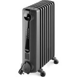 DeLonghi Radia S Digital 2000 W 9 Dilim Yağlı Radyatör Dijital Kontrol Paneli 3 Kademeli Termostatlı Zaman Ayarlı Matt Elektronik - Siyah