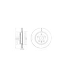 Delphi 13502199 Insignia A 08 Saab 9-5 Ys3g 10 17 Jant-18 Jant 315X22.9x5dlx Havalı Arka Fren Aynası