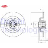 Delphi Arka Fren Aynası Tek Abs Sensor Halkası Ile Grand Scenıc 1.5dcı/1.6/1.9 Dcı/2.0 04- Delphı 7701208230