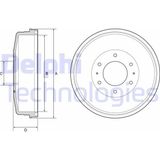 Delphı BF559 - Fren Kampanası Arka L200 - Siyah