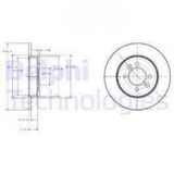 Delphi BG2694 Arka Fren Diski