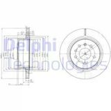 Delphi BG4043 Arka Havalı Fren Diski