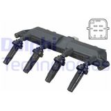Delphi Depomix Ateşleme Bobini Peugeot (Gri Soket) 106, 1007, 206, 306, 307,