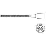 Delphi Es10671-12B1 Oksijen Sensörü - Audi 80. 90. 100. Coup Fiat Regata Ritmo Tipo Uno Lancia Delta Prisma R 1821373B00