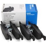 Delphi Ford Fiesta 2003-2007 Ön Fren Balata Takım MEYS6J2K021DF