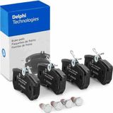 Delphi Ford Focus 1 Arka Fren Balatası 1998-2005 Delphi Takım