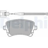 Delphi Fren Balatası Arka (116MM) A4 A6 A8 04-08