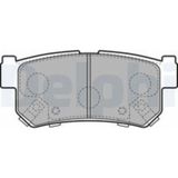 Delphi Fren Balatası Arka (98.8mm) Actyon Rexton 02-
