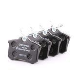 DELPHI Fren Balatası Arka Audi, Citroen, Fiat, Ford, Lancia, Mercedes-Benz, Nissan, Opel, Peugeot, Seat, Skoda, VW, Ds LP565