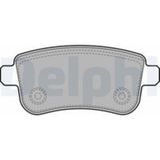 Delphi Fren Balatası Arka Megane Iv 15>/megane Iıı 08>/scenıc Iıı 08>/fluence 08> Otom. El Fren Sıstemlı