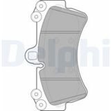 Delphi Fren Balatası On (192MM) Q7 Cayenne Touoreg 02-