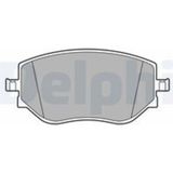 Delphi Fren Balatası On 258MM Renault Clıo V 1.0 1.5 Dcı 115 B7AD 06-19-
