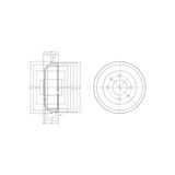 Delphi Fren Kampanası Arka Hyundaı Accent 00Del-Bf519 58411-25010