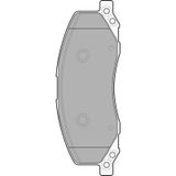 DELPHI LP2082 Fren Balatası Ön Insignia 08- / 9-5 10-12 2.0 Tıd 2.0 Turbo