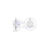 Delphi Ön Fren Aynası Fıat Doblo 05 Idea 04 Lınea 09 Fıorıno 09 Bravo 01 Stılo 01 284X22X 4 Delik Havalı