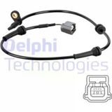Delphi Ss20802 Abs Hız Sensörü Ön Renault Koleos 16> Nissan X Traıl Iıı 13> Qashqai Iı 13> 1.2Tce 1.6Dcı 479104Ce0a