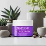Delphium Delphıum Retinol Hyaluronıc Acıd Nıacınamıde Içeren Gece Bakım Kremi| 50 ml