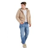 Delpino D0306 Erkek Suet Slim Kesim Kapusonlu Mont