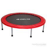 Delta 122 cm Deluxe Kırmızı Trampolin (48 inç Trambolin)
