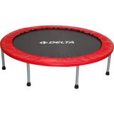 Delta 122 cm Deluxe Kırmızı Trampolin 48 inç Yüksek Dayanıklılık ve Eğlenceli Tasarım