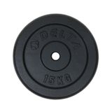Delta 15 Kg x 1 Adet Siyah Döküm Plaka Ağırlık Flanş