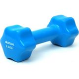 Delta 2.5 kg x 1 Adet DS 5016 Vinyl Kaplı Demir Dambıl Mavi Renk Ağırlık ve Ergonomik Özellikler ile Tasarlandı - 2,5 kg