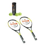 Delta 2 Adet Fallo 27 İnç L2 Grip Yetişkin Tenis Raketi + 2 Adet Tenis Çantası + 3 Adet Expert Maç Topu