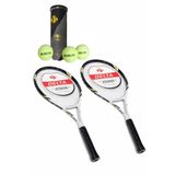 Delta 2 Adet Valley 27 İnç L2 Yetişkin Tenis Raketi + 2 Adet Tenis Çantası + 3 Adet Prof. Maç Topu