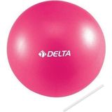 Delta 25 Cm Dura-strong Mini Pilates Topu Tekil Kullanım Amaçlı Fuşya Renkli PVC Malzeme