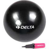 Delta 25 Cm Siyah Pilates Denge Egzersiz Topu + Pilates Topu Pompası