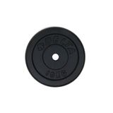 Delta 25,4 Mm Çapında Barlarla Kullanıma Uygun 10 Kg X 2 Adet Toplam 20 Kg Siyah Döküm Plaka Ağırlık