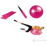 Delta 55 Cm Pilates Topu 120 X 15 Cm Orta Sert Bant Pompa Seti