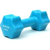Delta 6 Kg x 1 Adet Deluxe Pvc Kaplama Turkuaz Demir Dambıl