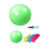 Delta 65 Cm-20 Cm Pilates Topu 3lü Pilates Bandı Egzersiz Direnç Lastiği Pilates Topu Pompası Seti