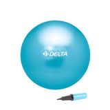 Delta 65 Cm Deluxe 160 Cm - 169 Cm Boy Aralığında Olanlar Için Uygun Mavi Pilates Topu Ve Pompa Seti