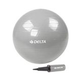 Delta 65 cm Gümüş Renk Pilates Topu + Pompa JRS660 - Gri