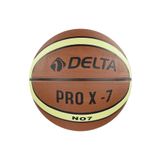 Delta 7 Numara Pro X Deluxe Kauçuk 7 Numara Basketbol Topu Kahverengi Pompa dahil değildir