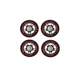 Delta 72 Mm Silikon Tekerlek Ve Rulmanlı 4 Adet Paten Tekerleği Seti 72mm